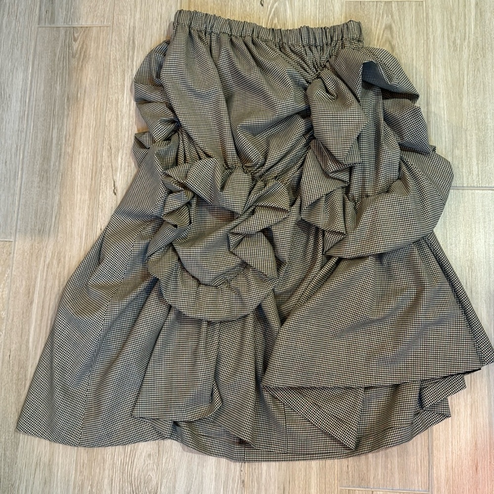 Comme des Garçons noir kei ninomiya sculpture skirt